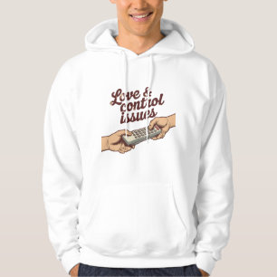 Sudadera Problemas de amor y control Estado de ánimo de t