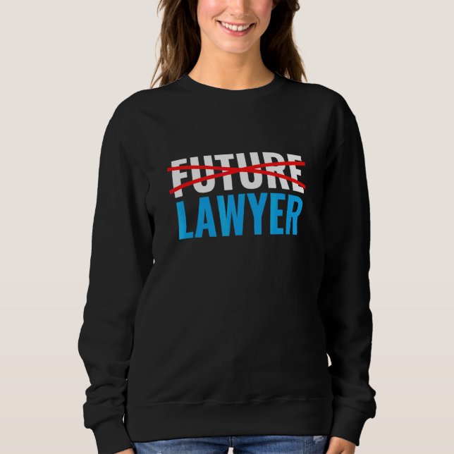 Sudadera Procurador de la Facultad de Derecho de futuros ab (Anverso)