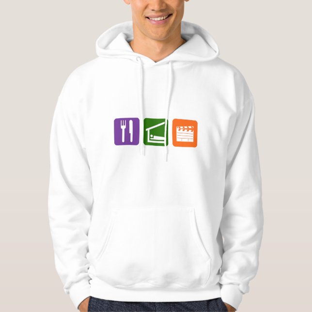 Sudadera Producción de película de sueño (Anverso)