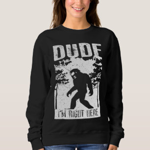Sudadera Producto Big Foot Right Here Sasquatch Kid's