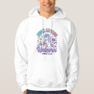 Sudadera Producto Gr de estilo retro de unicornio de neón d