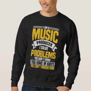 Sudadera Productor Musical Compositor Grabación Músico Crea
