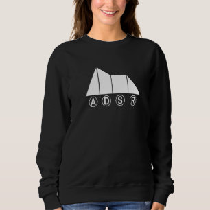 Sudadera Productor musical sintetizador Adsr 1