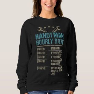 Sudadera Profe De Reparación De Hogares De Handyman Hourrat