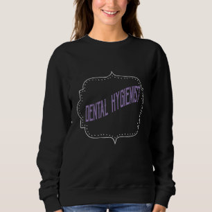 Sudadera Profesión de higienista dental trabajador de carre