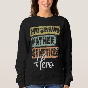 Sudadera Profesión padre héroe padre Genetista 1