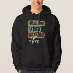 Sudadera Profesión padre héroe padre maquillaje artista 1