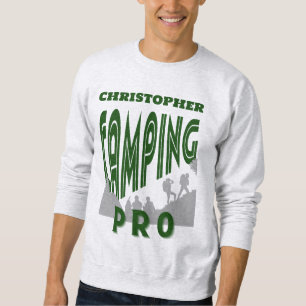 Sudadera Profesional de camping - personalizar con su nombr