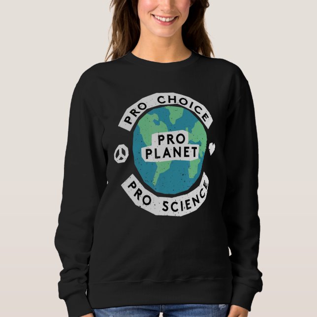Sudadera Profesional ProCambio Climático Ambientalista Defe (Anverso)