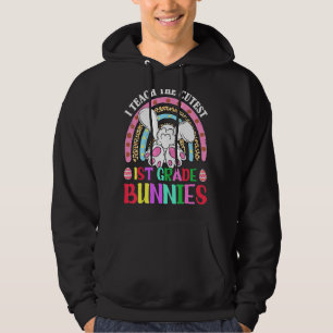 Sudadera Profesor Arcoiris Enseño El mejor Bunni de primer