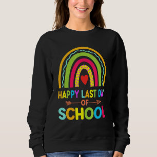 Sudadera Profesor arcoiris Hola verano dulce feliz último d