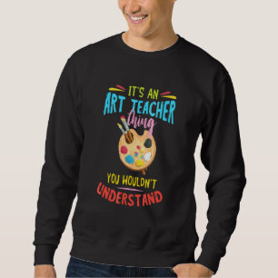 Sudadera Profesor de Arte Cosa Artista Pintor Pintar Estudi