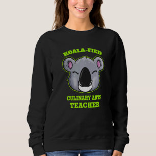 Sudadera Profesor de Artes Culinarias Koala Fied