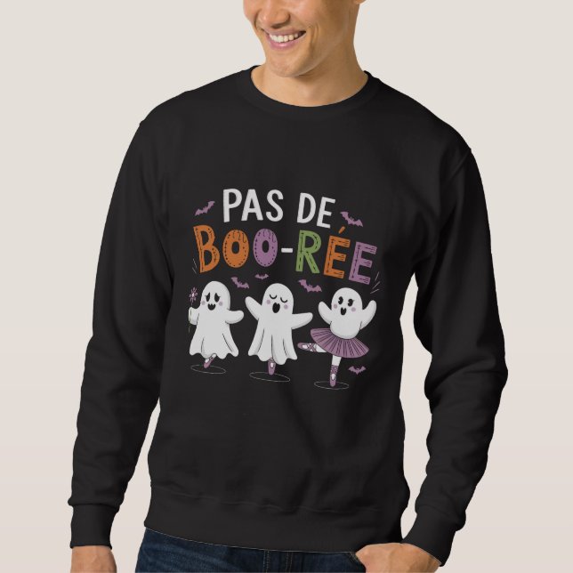 Sudadera Profesor de ballet de Pas de BOO-ree Ghost  (Anverso)