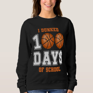 Sudadera Profesor De Básquetbol, Me Dormí 100 Días De Scho