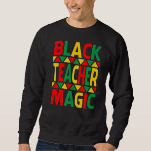 Sudadera Profesor de Bhm Patrimonio Africano-Estadounidense