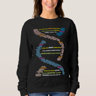 Sudadera Profesor de Biología ADN Ciencias I Biología