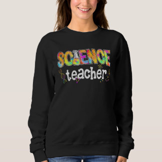 Sudadera Profesor De Ciencia Unir Ciencia De Tye Enseñando 