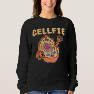Sudadera Profesor de ciencias Cellfie Biología Naturaleza c
