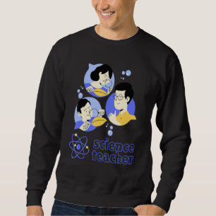Sudadera Profesor de Ciencias Química Biología Escuela Univ
