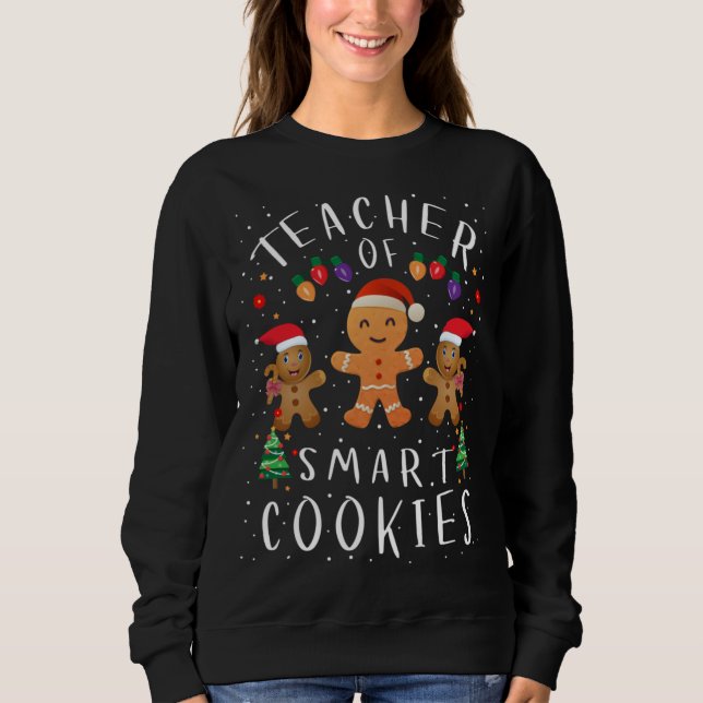 Sudadera Profesor De Cookies Inteligentes Encende A Un Dive (Anverso)
