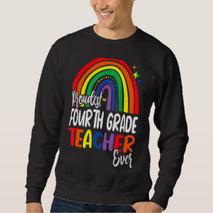 Sudadera Profesor De Cuarto Grado Más Orgulloso Que Le Prom