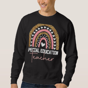 Sudadera Profesor de Educación Especial Sped Ed Sped Leopar