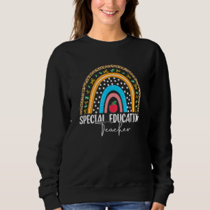 Sudadera Profesor de Educación Especial SPED Leopard Boh