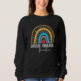 Sudadera Profesor de Educación Especial SPED Leopard Boh
