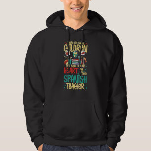 Sudadera Profesor de español bandera de España lección de i
