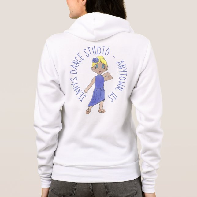 Sudadera Profesor de estudio de danza personalizada LYRICAL (Reverso)