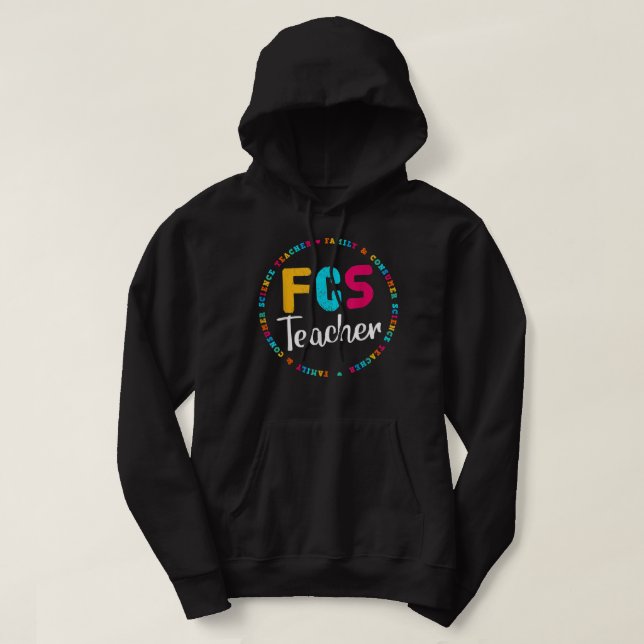 Sudadera Profesor de FCS Tee - Profesor electivo - Docente  (Diseño del anverso)