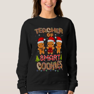 Sudadera Profesor de galletas inteligentes, Navidades de pa