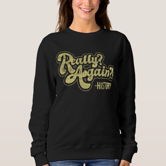Sudadera Profesor de Historia de verdad de nuevo (Anverso)