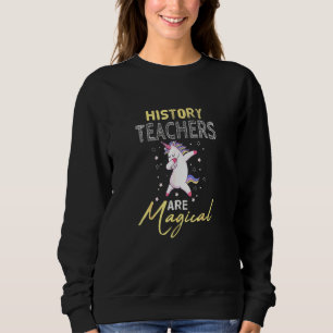 Sudadera Profesor De Historia Son Unicornio Mágico Genial D