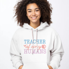 Sudadera Profesor de la pequeña camiseta humana, profesor d