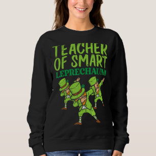 Sudadera Profesor De Leprechauns Inteligentes Dab St Patric