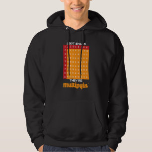 Sudadera Profesor de Matemáticas T- Tengo Habilidades Están