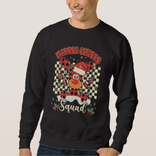 Sudadera Profesor de Navidad de Reno de Escuela Secundaria