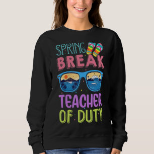 Sudadera Profesor de vacaciones de primavera de 2022