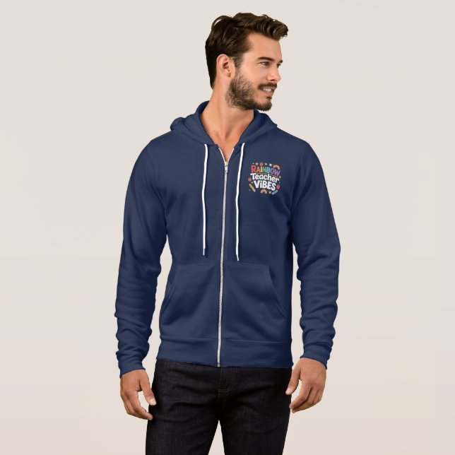 Sudadera Profesor del arco iris (Anverso completo)