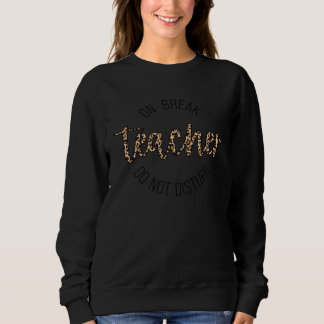 Sudadera Profesor en Descanso No Molestar 1
