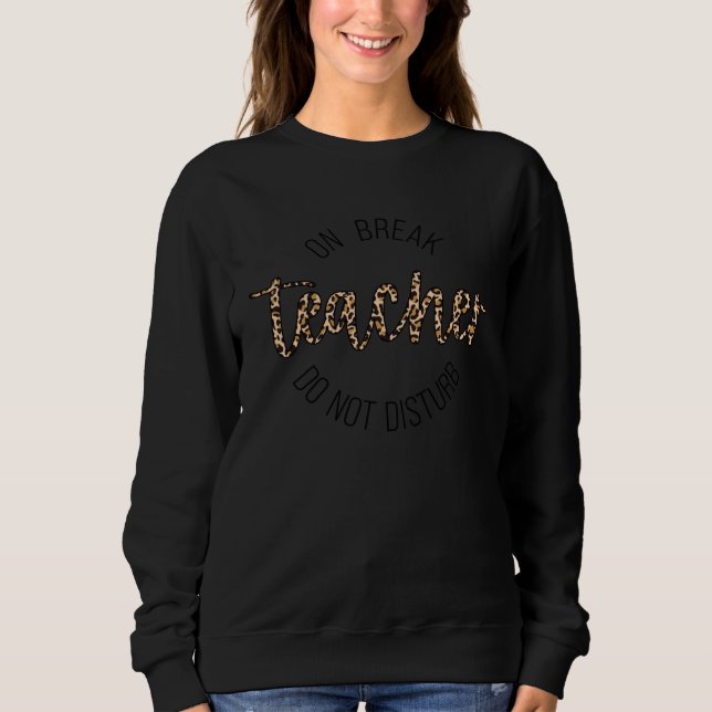 Sudadera Profesor en Descanso No Molestar  1 (Anverso)