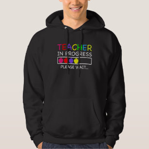 Sudadera Profesor En Progreso Por Favor Espere Barra De Car