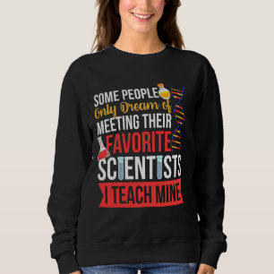 Sudadera Profesor Enseño Biología A Mis Científicos Favorit