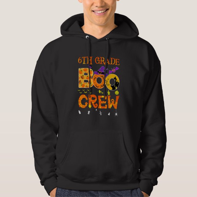 Sudadera Profesor Estudiante Equipo de Boo de 6º Grado Traj (Anverso)