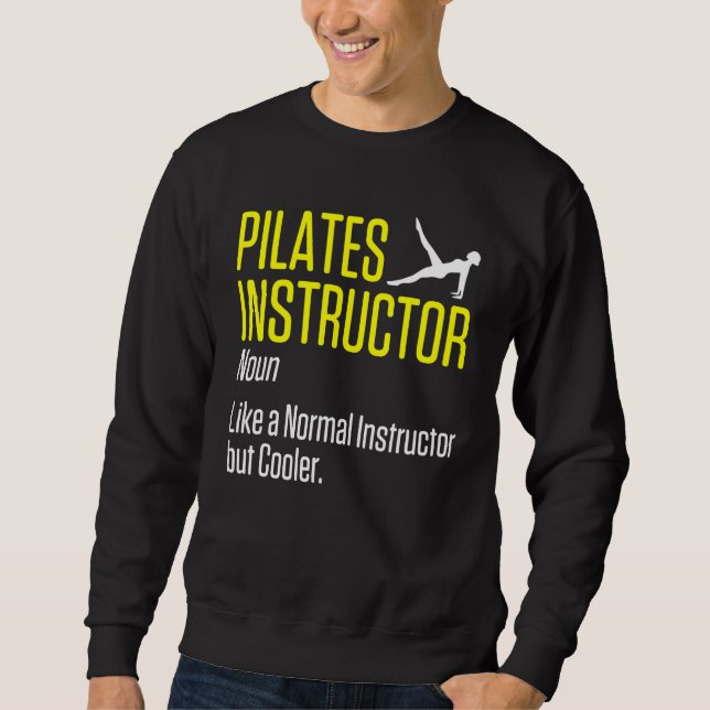 Sudadera Profesor instructor de Pilates 33 (Anverso)