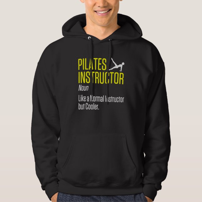 Sudadera Profesor instructor de Pilates 33 (Anverso)