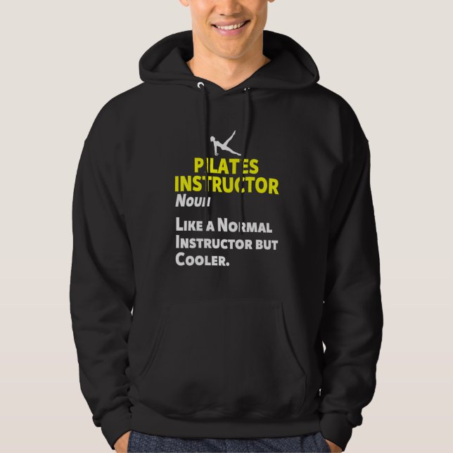 Sudadera Profesor instructor de Pilates 42 (Anverso)