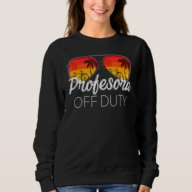 Sudadera Profesor Off Duty Gafas de sol playa Sunset 12 (Anverso)